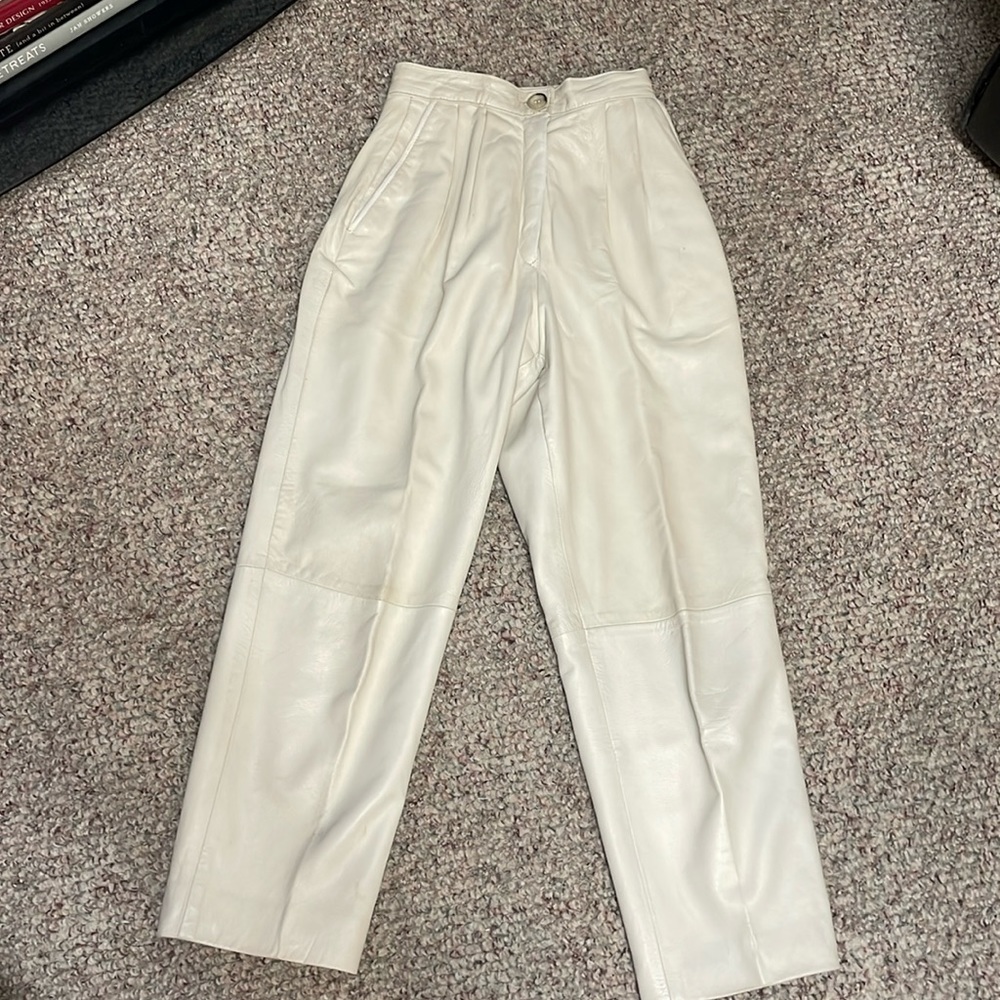 Vintage leather pants